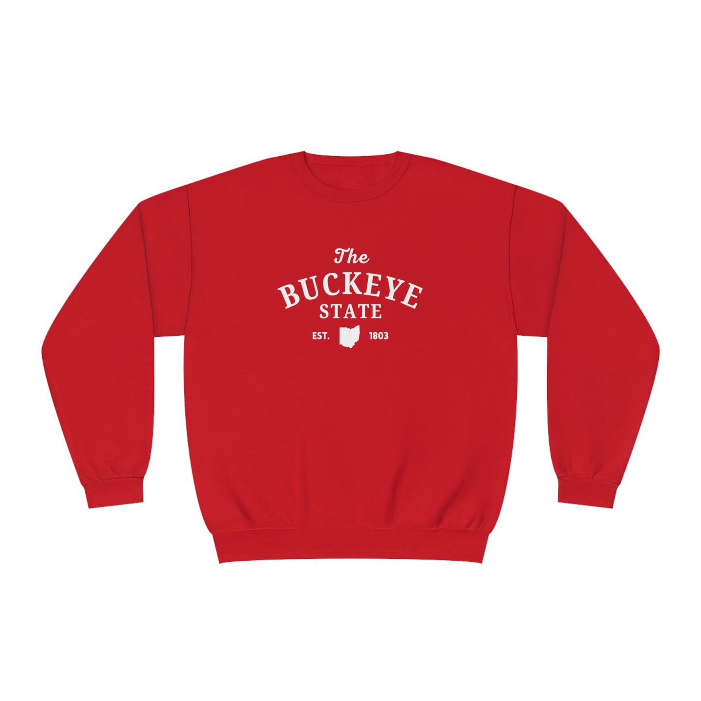 The Buckeye State - Embroidered Crewneck Sweatshirt