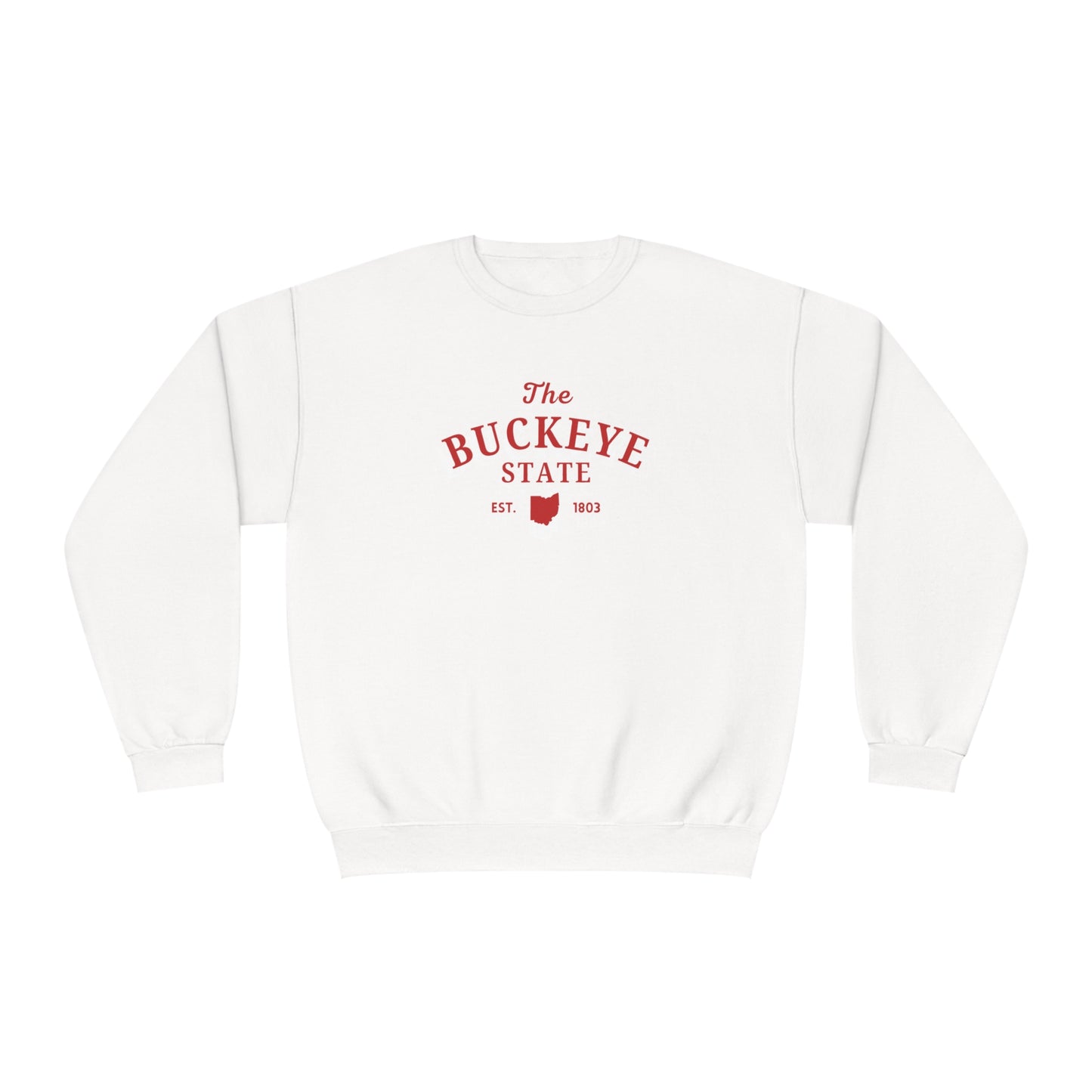 The Buckeye State - Embroidered Crewneck Sweatshirt